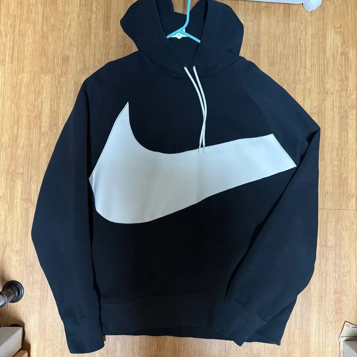 ナイキ ビックスウォッシュ ブラック フーディー