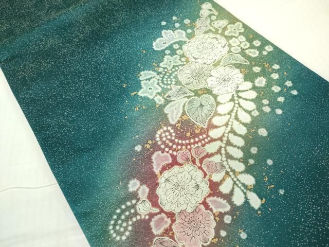 平和屋着物○吉乃一廉 幻の辻が花 太鼓柄袋帯 絞り 金彩 金通し地 正絹