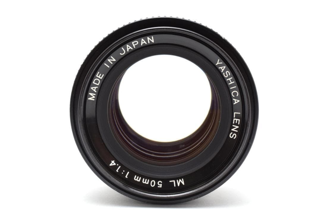希少銘玉 Yashica ML 50mm f/1.4 メタルフード付 ☆レア玉☆ YASHICA ML 50mm F1.4 フィルター付 C146 - メルカリ