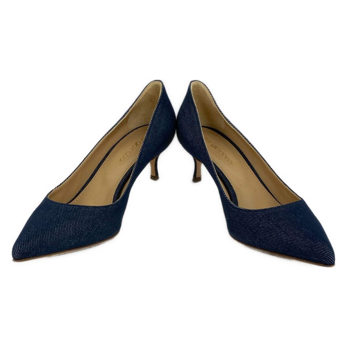 sergio rossi(セルジオロッシ) パンプス 37 レディース - ネイビー