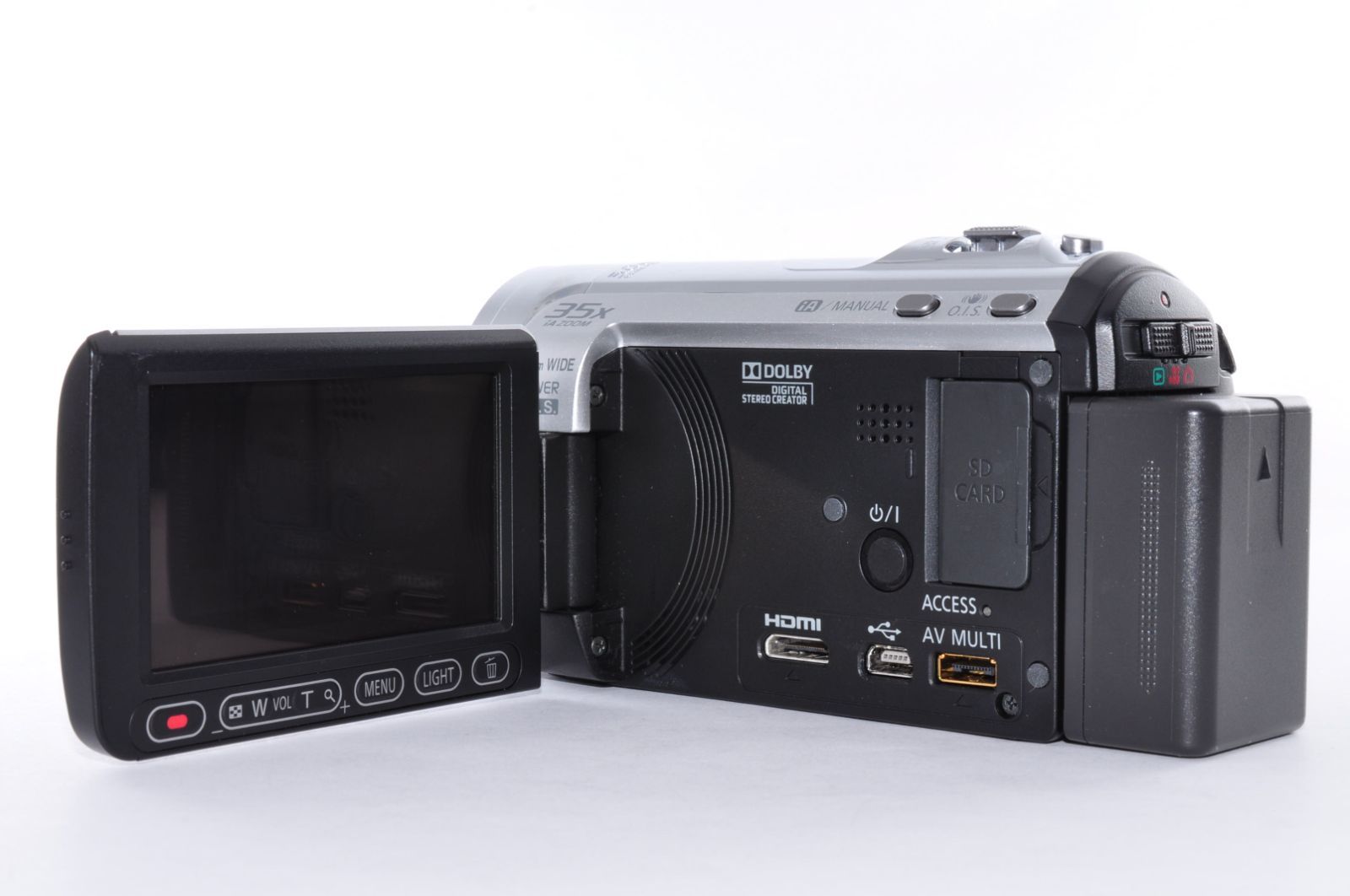 Panasonic パナソニック HDC-TM60 シルバー デジタルビデオカメラ