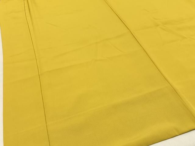 平和屋着物○長襦袢 袷 黄金色 正絹 逸品 BAAW5510hj 【公式通販】