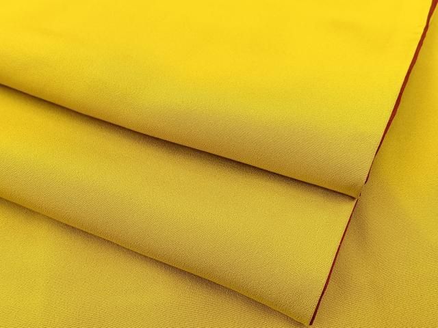 平和屋着物●長襦袢　袷　黄金色　正絹　逸品　BAAW5510hj 平和屋着物○長襦袢 袷 黄金色 正絹 逸品 BAAW5510hj 【公式通販】