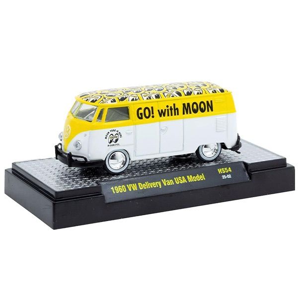 M2 MACHINES 1:64 MOONEYES 1960 Volkswagen Delivery van USA Model