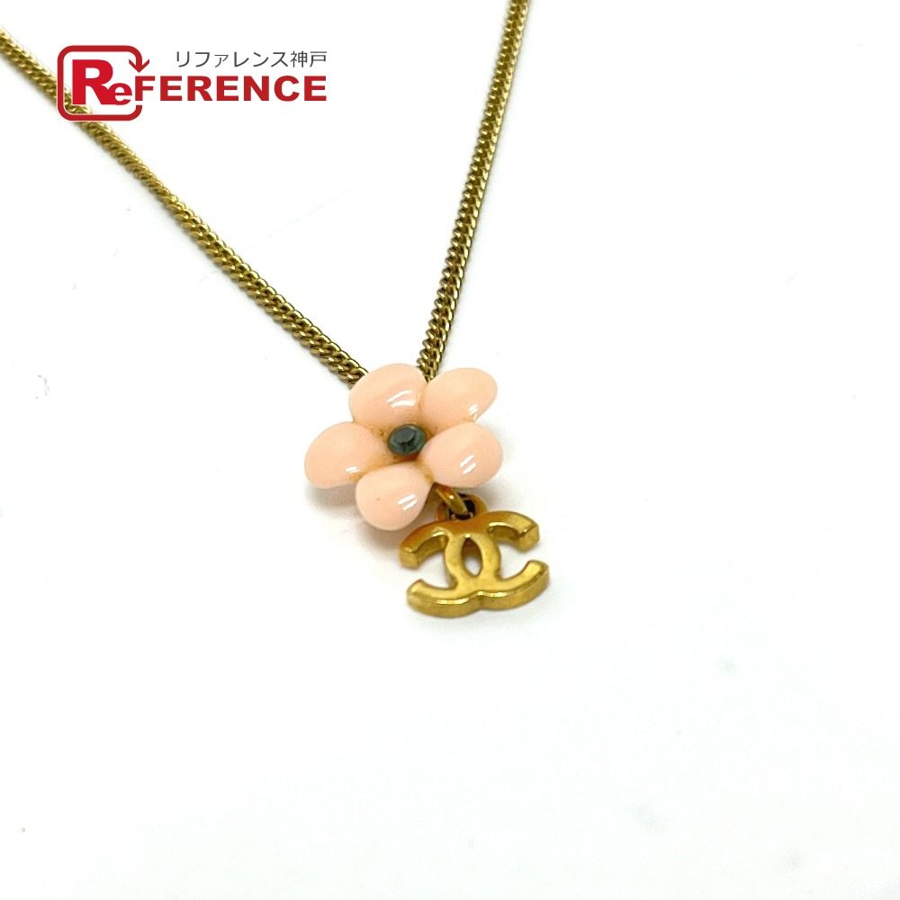 CHANEL シャネル ネックレス ココマーク フラワー カメリア メタル
