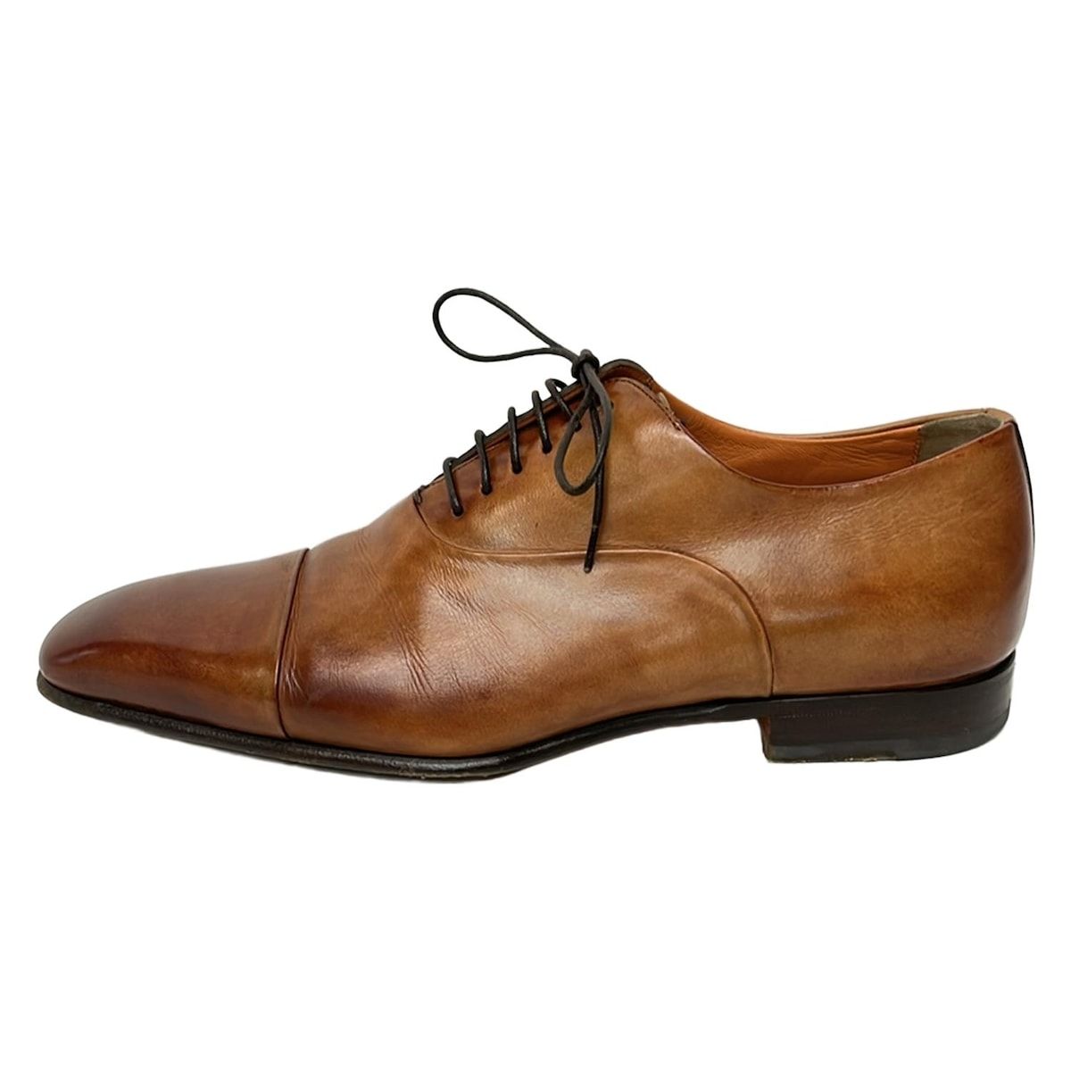 SANTONI(サントーニ) シューズ 5 メンズ - ブラウン レザー - メルカリ