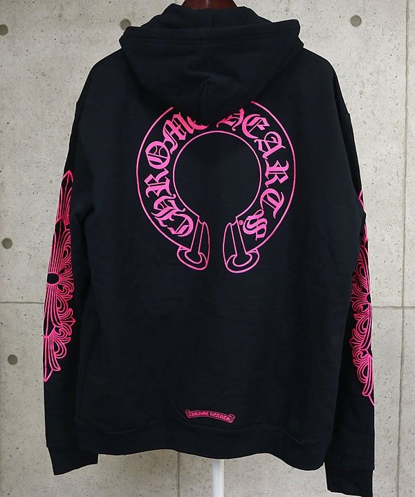 CHROME HEARTS 銀座店 クロムハーツ 新品 ホースシュー×袖フローラル