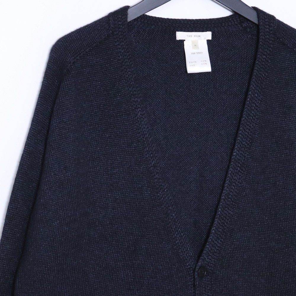 THE ROW SHELDON CARDIGAN Mサイズ ネイビー 758-Y823 - メルカリ