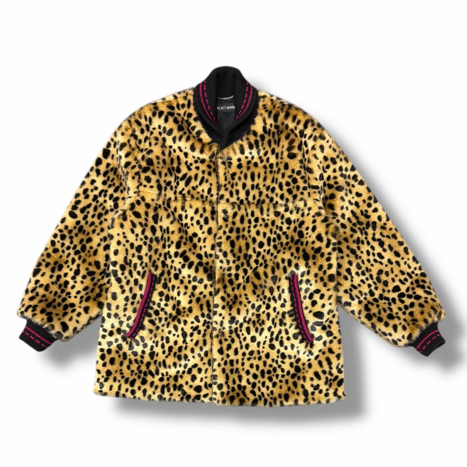 WACKO MARIA 2025年 LEOPARD FAUX FUR CAR CLUB JACKET レオパード