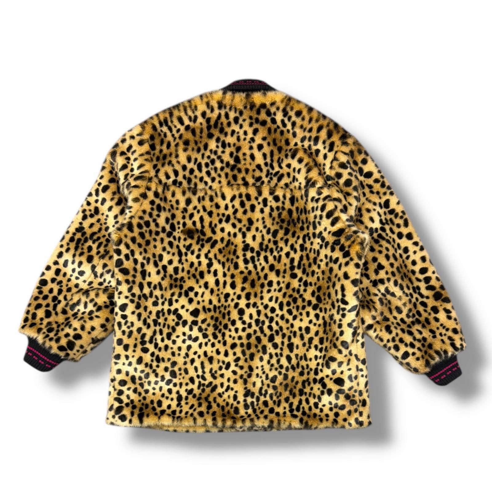 WACKO MARIA 2025年 LEOPARD FAUX FUR CAR CLUB JACKET レオパード