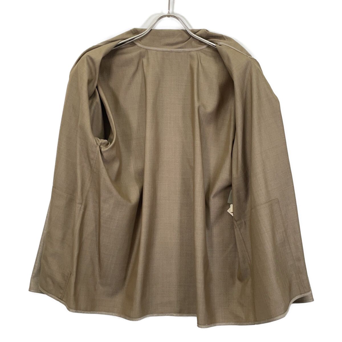 JURGEN LEHL ヨーガンレール ﾌﾞﾗｳﾝ ｼﾙｸ×ｳｰﾙ ｼｬﾂｼﾞｬｹｯﾄ - メルカリ