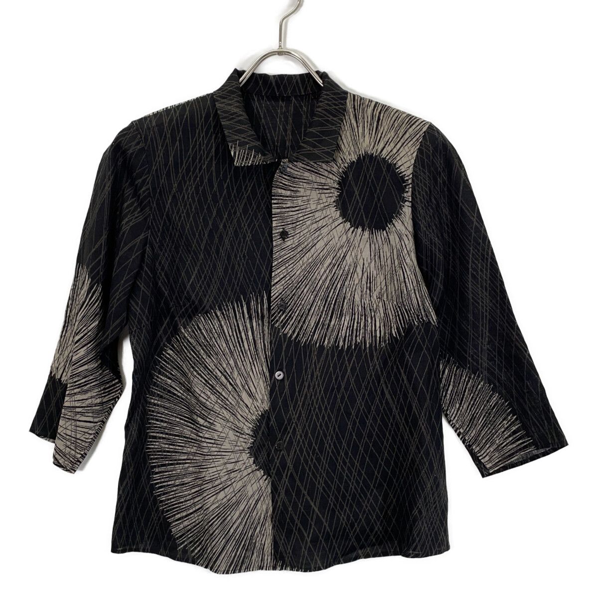 JURGEN LEHL ヨーガンレール ﾌﾞﾗｯｸ ﾘﾈﾝ うに ｼｬﾂ - メルカリ