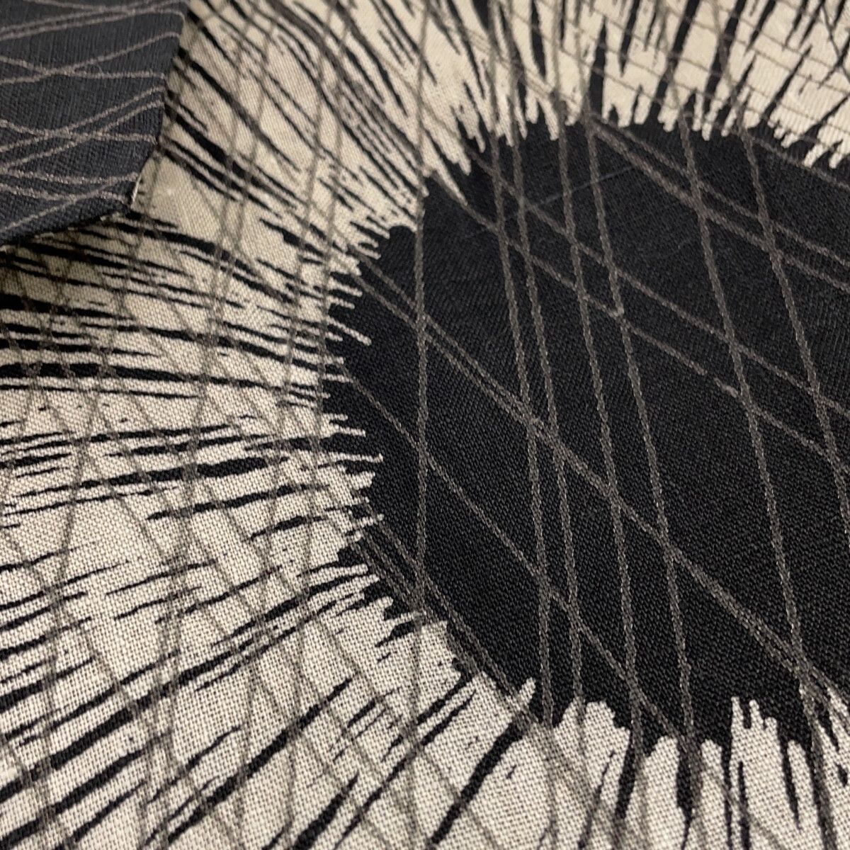 【美品】JURGENLEHLヨーガンデールモノクロジャングルシャツ希少人気 美品】JURGENLEHLヨーガンデールモノクロジャングルシャツ希少人気