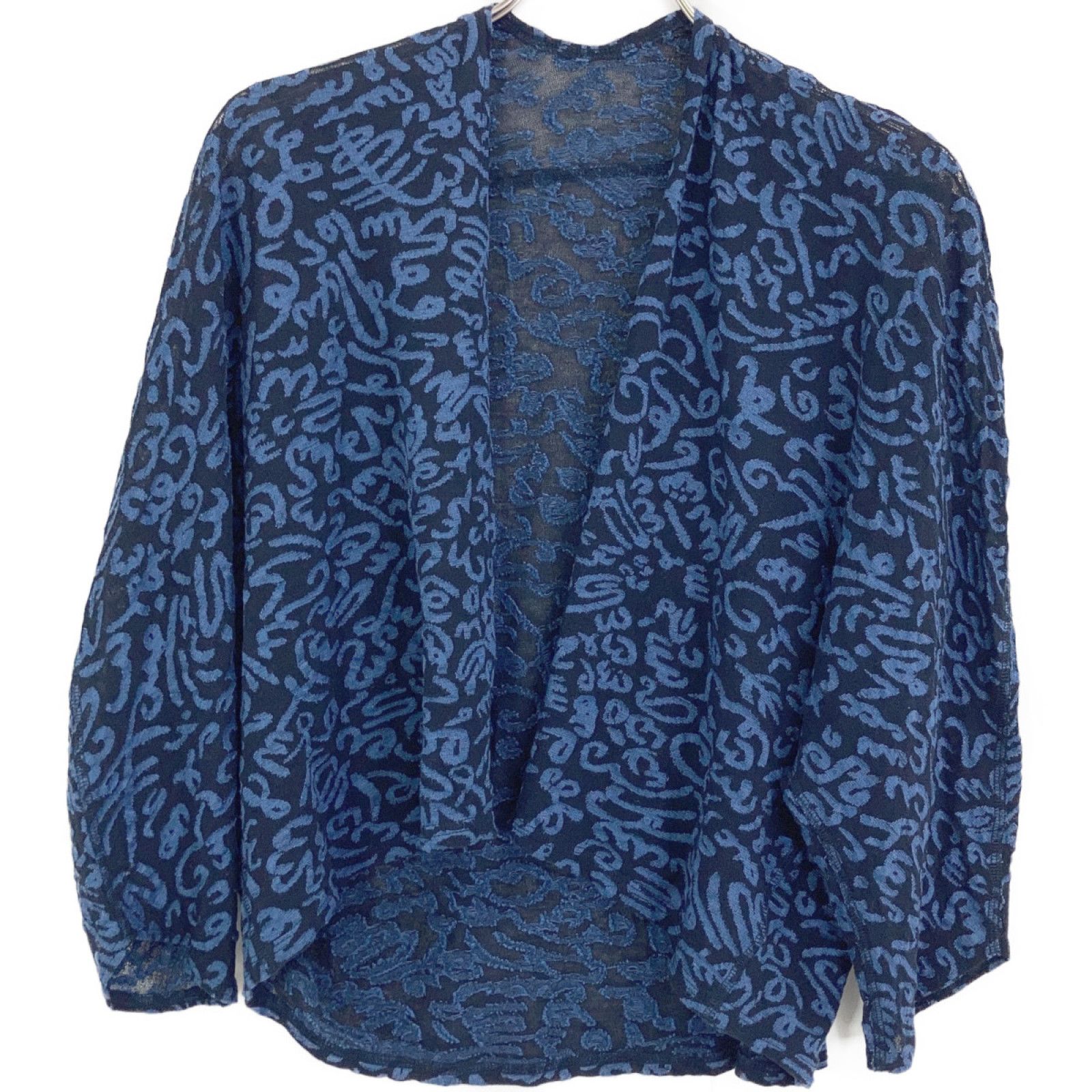 JURGEN LEHL ヨーガンレール ﾌﾞﾙｰ ｺｯﾄﾝ×ﾘﾈﾝ ｶｰﾃﾞｨｶﾞﾝ - メルカリ