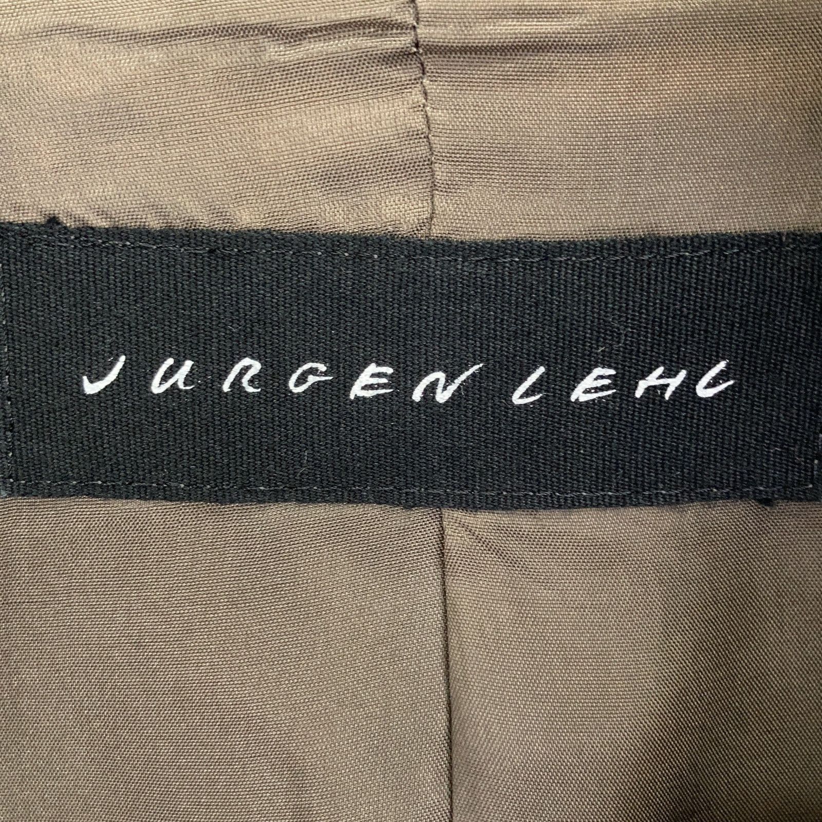 JURGEN LEHL ヨーガンレール ｸﾞﾚｰ ﾘﾈﾝ×ｺｯﾄﾝ 変形襟 ｼﾞｬｹｯﾄ - メルカリ