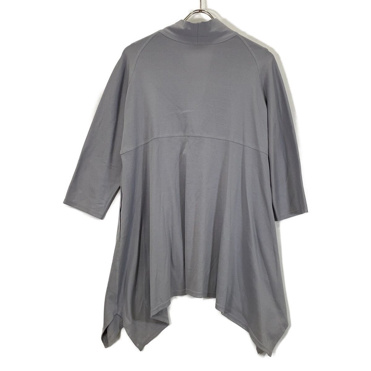 JURGEN LEHL ヨーガンレール ｸﾞﾚｰ ｺｯﾄﾝ ﾛﾝｸﾞｶｰﾃﾞｨｶﾞﾝ - メルカリ