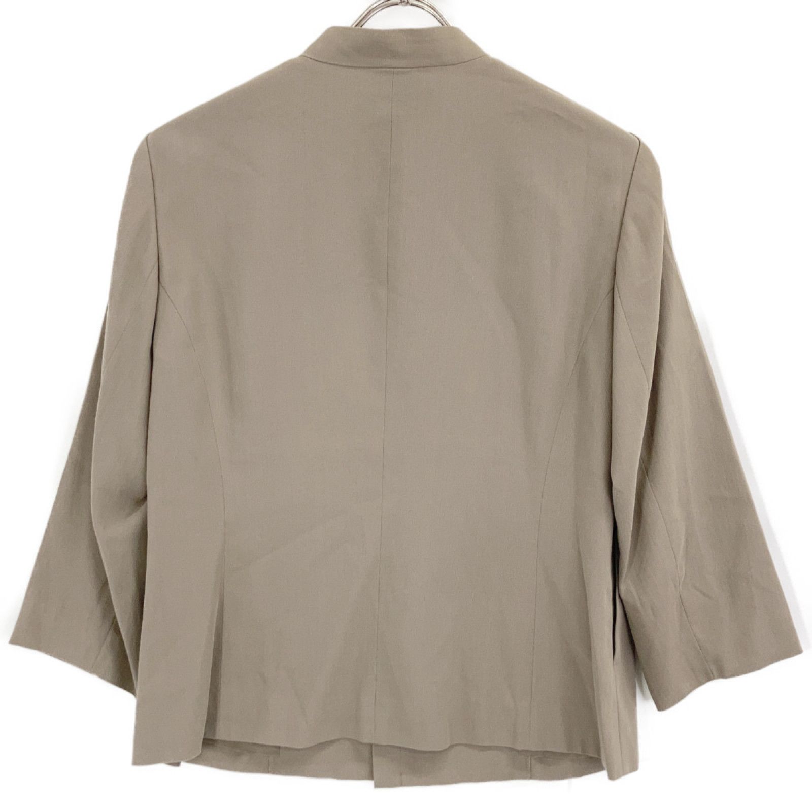 JURGEN LEHL ヨーガンレール ﾌﾞﾗｳﾝ ﾉｰｶﾗｰ ｺｯﾄﾝ ｼｬﾂｼﾞｬｹｯﾄ - メルカリ