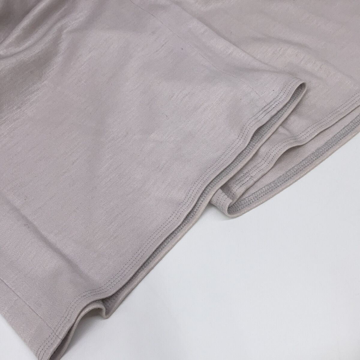 JURGEN LEHL ヨーガンレール ﾎﾜｲﾄ ﾗﾐｰ素材 ﾗｯﾌﾟ風 ﾊﾟﾝﾂ M - メルカリ