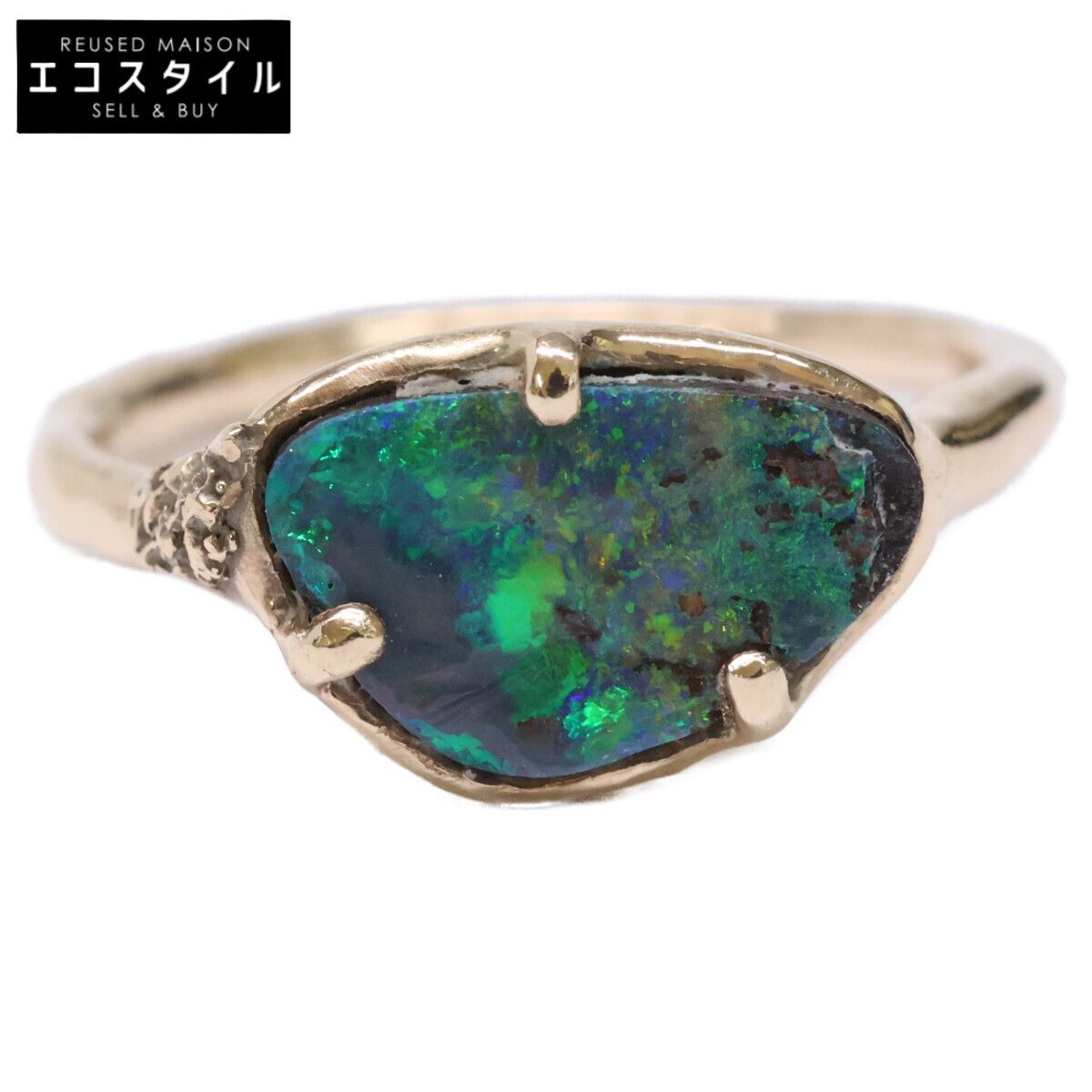 MONAKA jewellery モナカジュエリー ブラックオパール 10号 - メルカリ