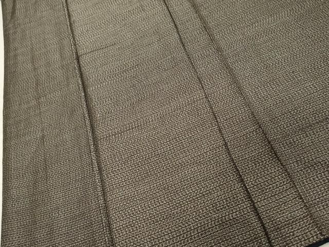 平和屋着物□男性 本場大島紬 アンサンブル 横段文 正絹 逸品