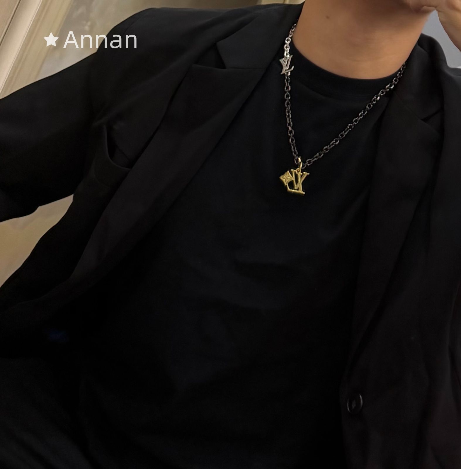 送料込☆未使用 LOUIS VUITTON ルイヴィトン メンズ ネックレス - メルカリ