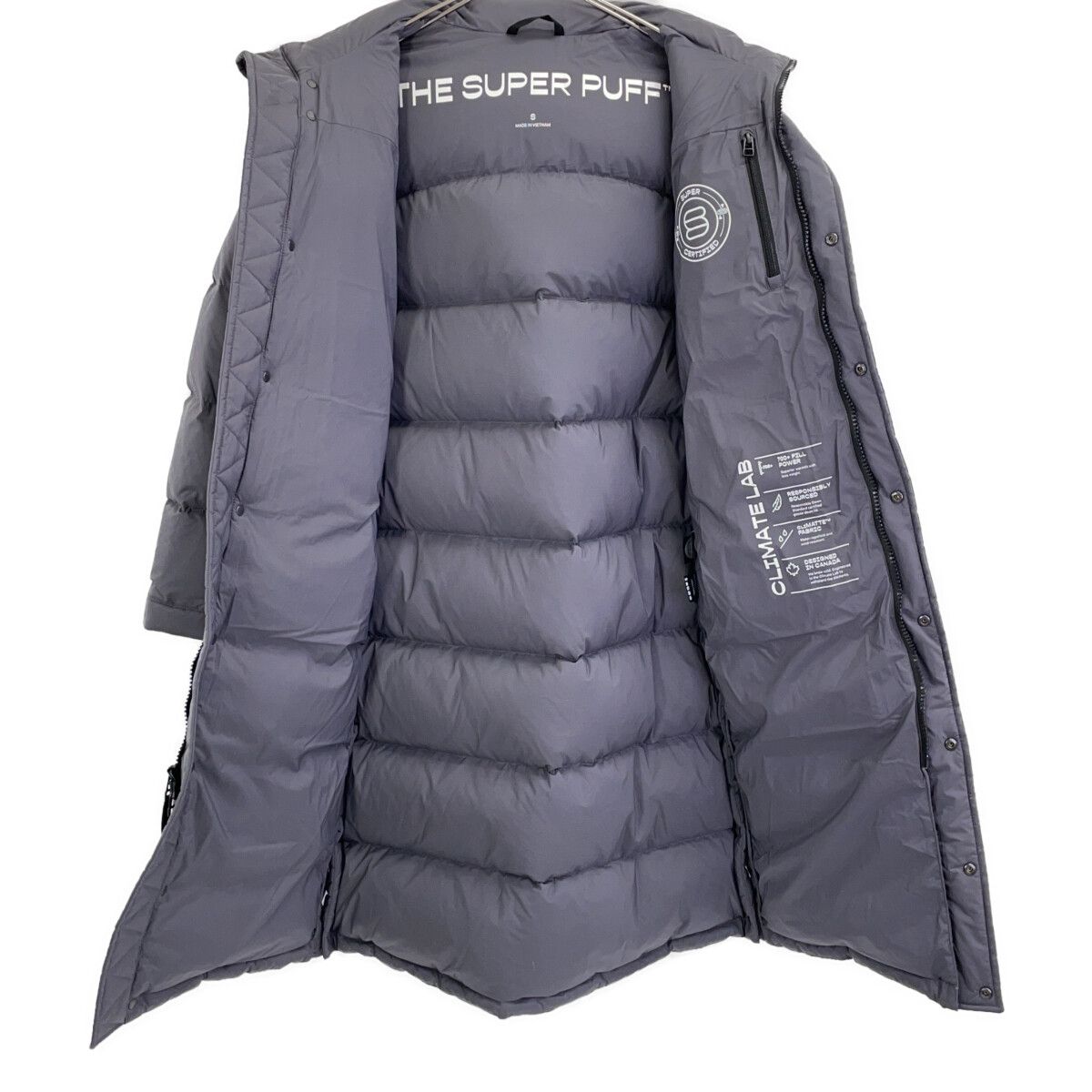 Aritzia ■THE SUPER PUFF ダウンジャケット■アリツィア ARITZIA アリツィア 【ARITZIA】ｸﾞﾚｰ THE SUPER PUFF ﾀﾞｳﾝｼﾞｬｹｯﾄ S