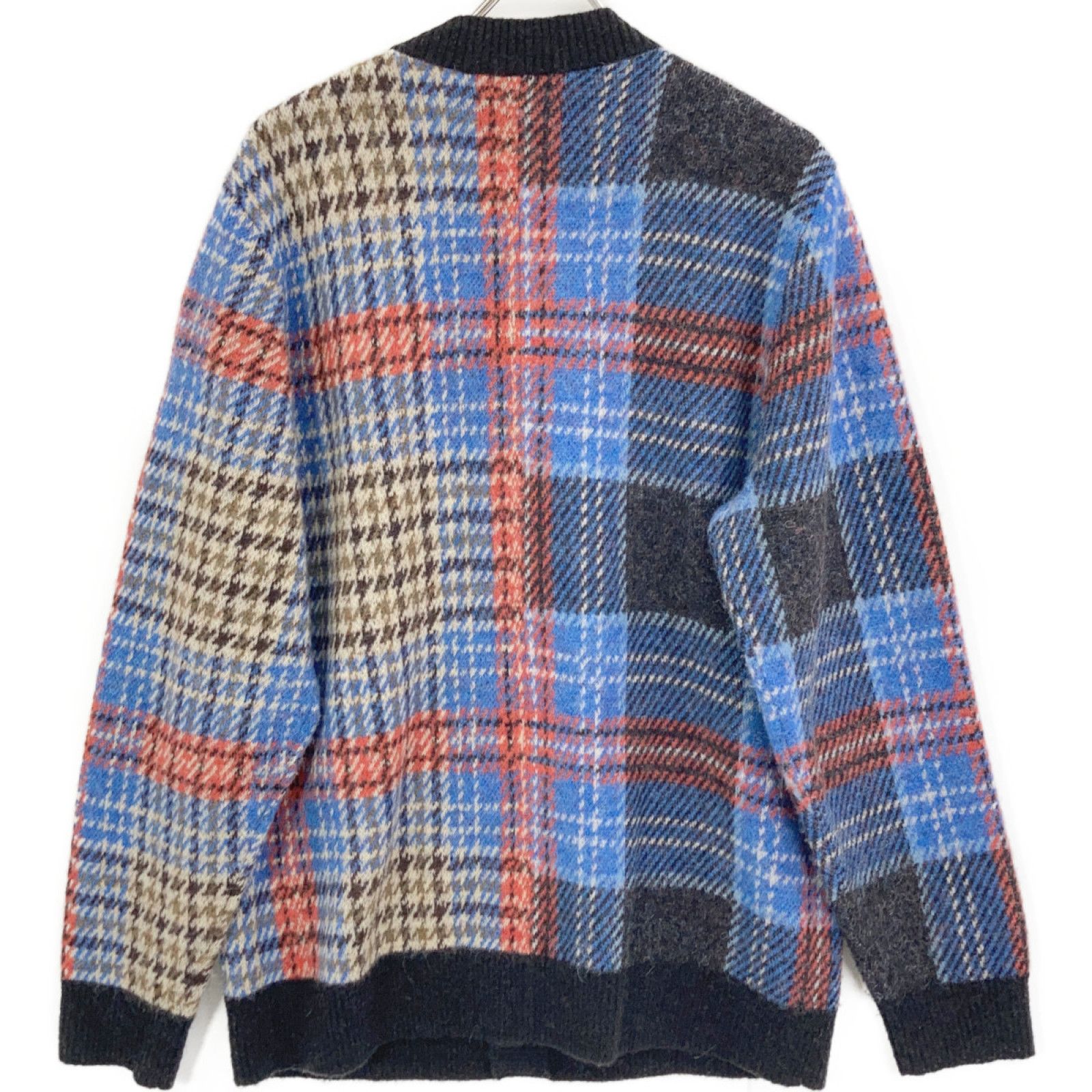 FRED PERRY フレッドペリー ×LOVERBOY ﾁｪｯｸ柄 2020年 ｱﾙﾊﾟｶ ﾆｯﾄ