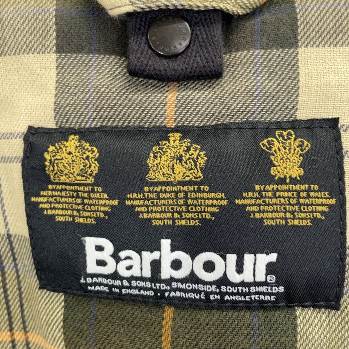 Barbour バブアー 2002043 ｶｰｷ SL BEDALE/ﾋﾞﾃﾞｲﾙ ｵｲﾙﾄﾞｼﾞｬｹｯﾄ 38 