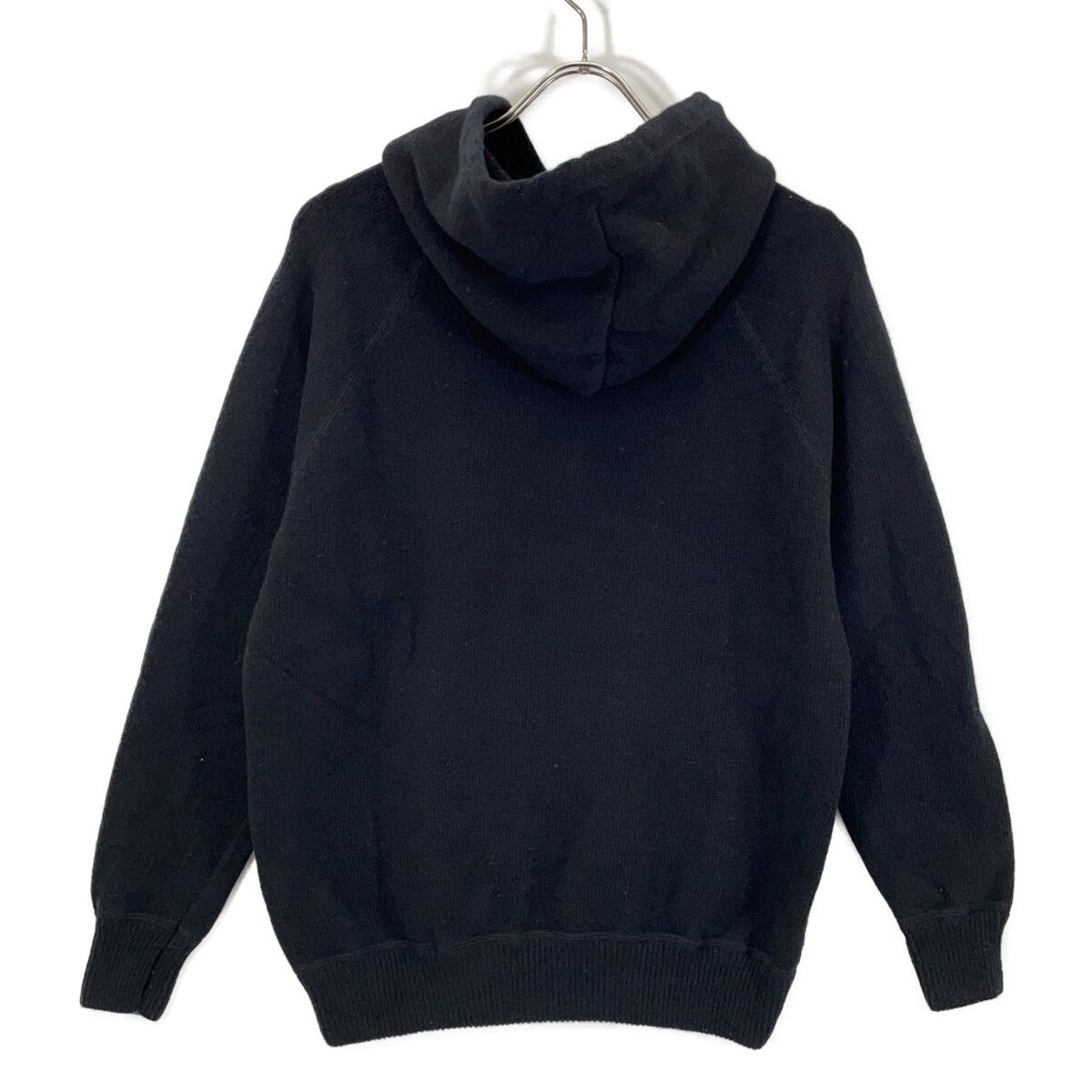 BAFY バフィー BEAMS F 別注 ﾌﾞﾗｯｸ 21-15-0527-227 ｳｰﾙ ﾆｯﾄﾊﾟｰｶｰ 48