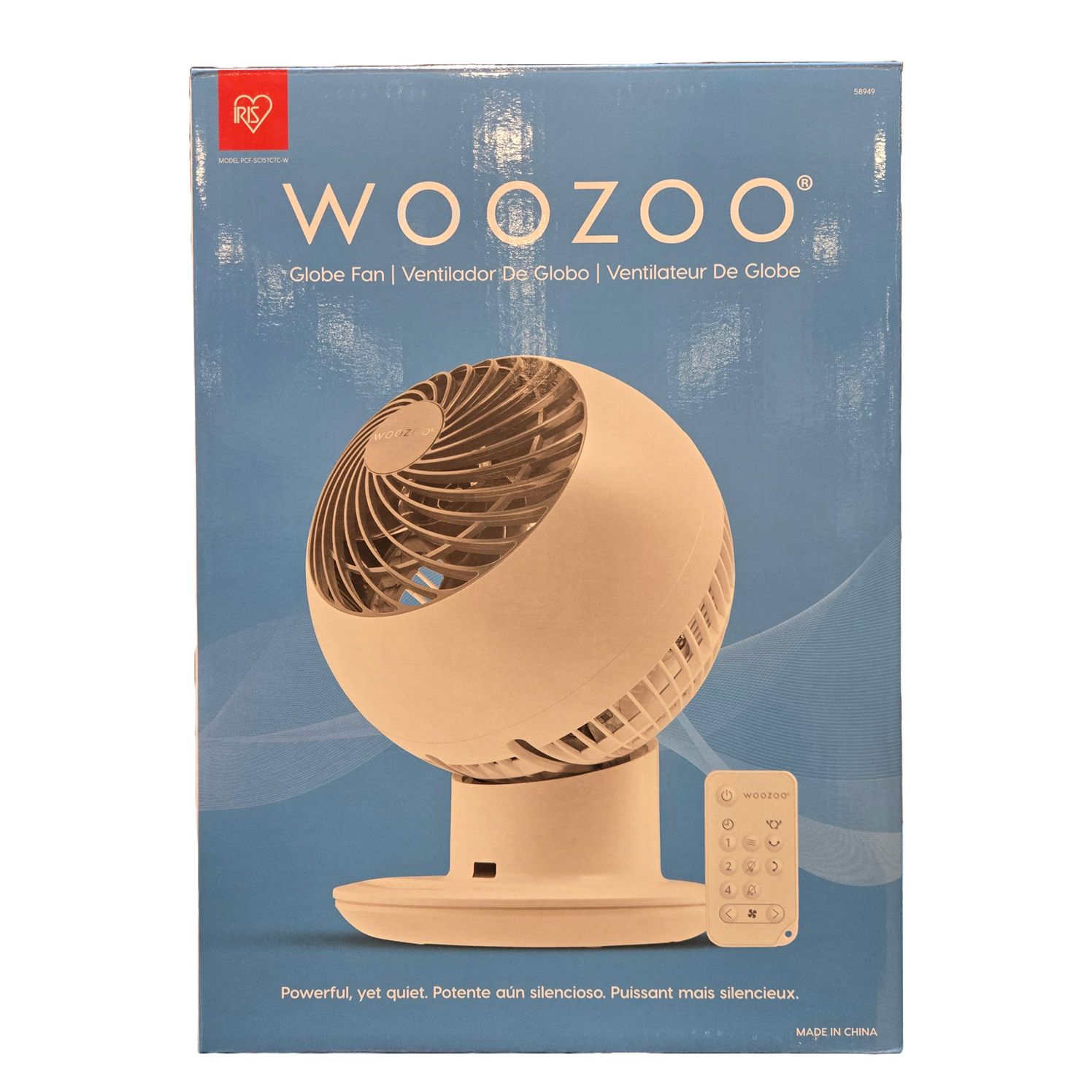 アイリスオーヤマ ACサーキュレーター WOOZOO PCF-15TCTC-W - メルカリ