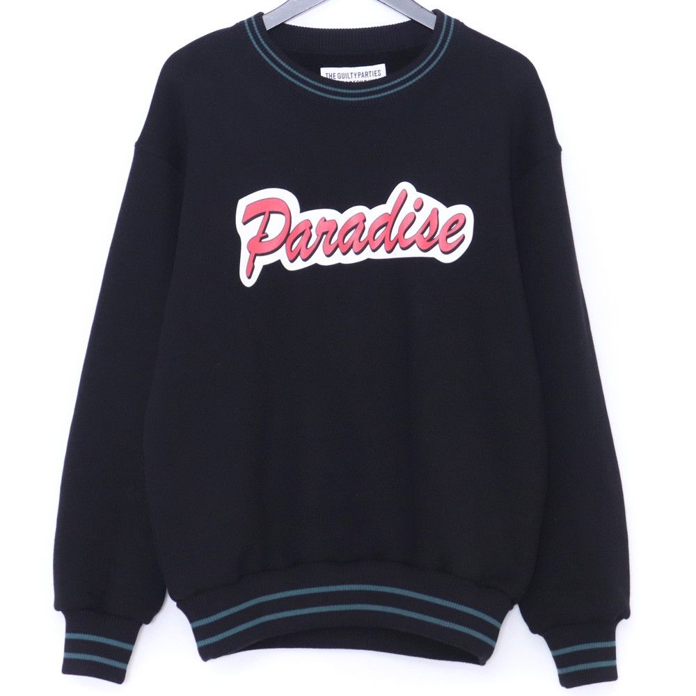 WACKO MARIA MIDDLE WEIGHT SWEAT SHIRT TYPE2 Sサイズ ブラック 25FW