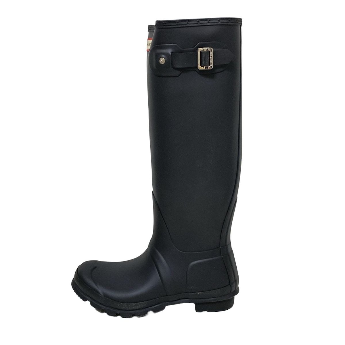 HUNTER(ハンター) レインブーツ UK 6 レディース - 黒 - メルカリ