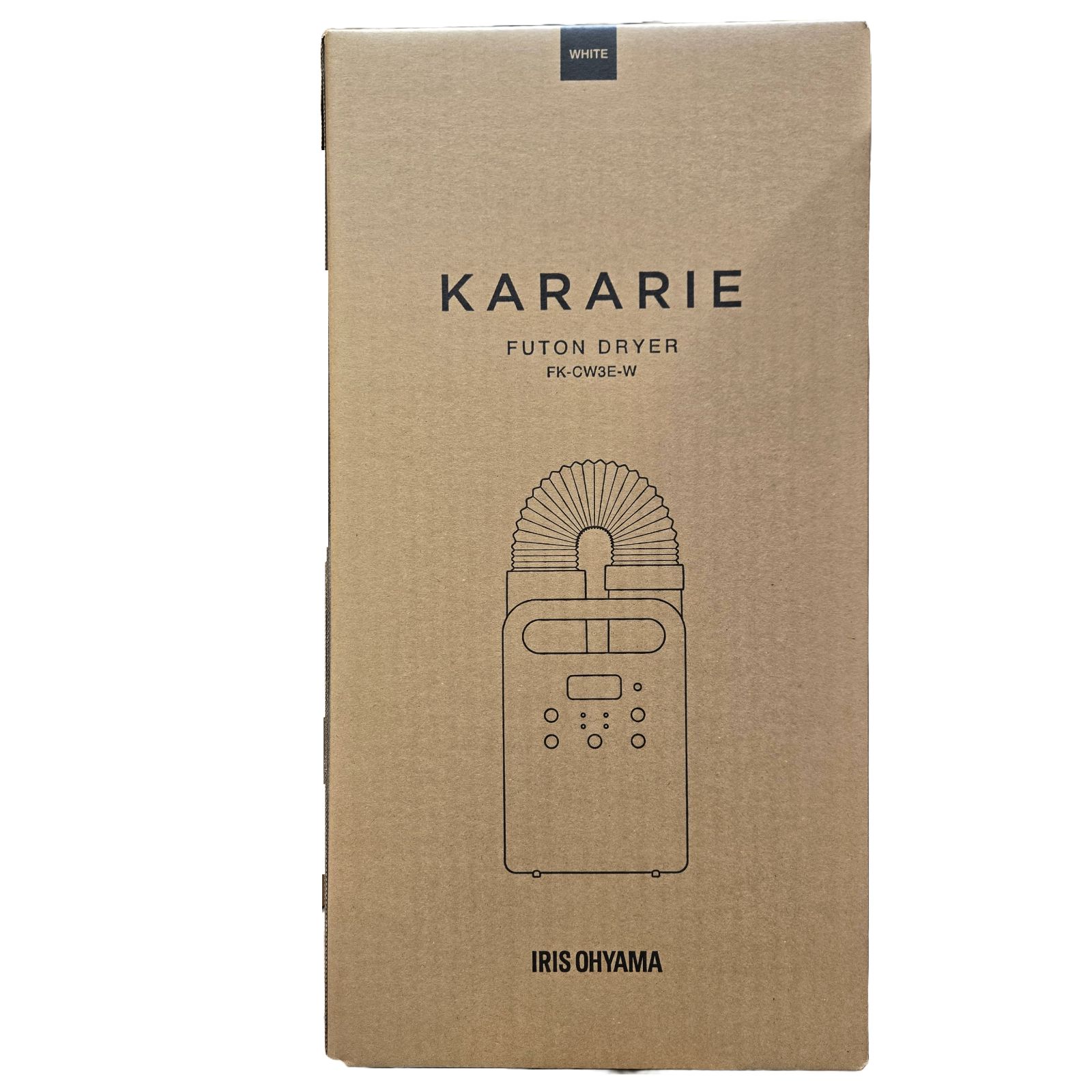 アイリスオーヤマ ふとん乾燥機 カラリエ FK-CW3E-W - メルカリ