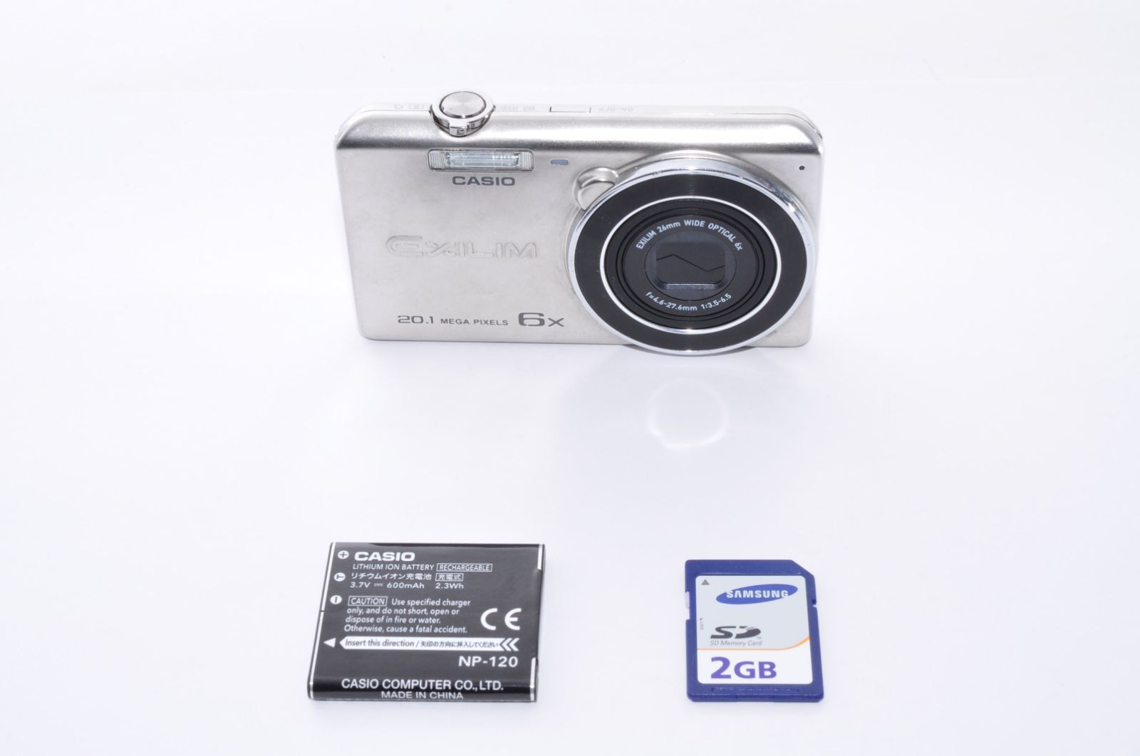 CASIO デジタルカメラ CASIO EX-ZS35 DIGITAL Camera シルバー デジカメ デジタルカメラ