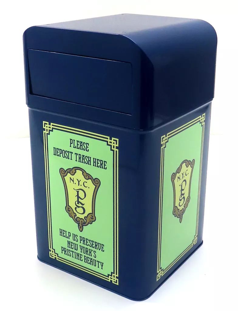 中古】雑貨 ニューヨーク市保存協会トラッシュカンデザイン トラッシュ