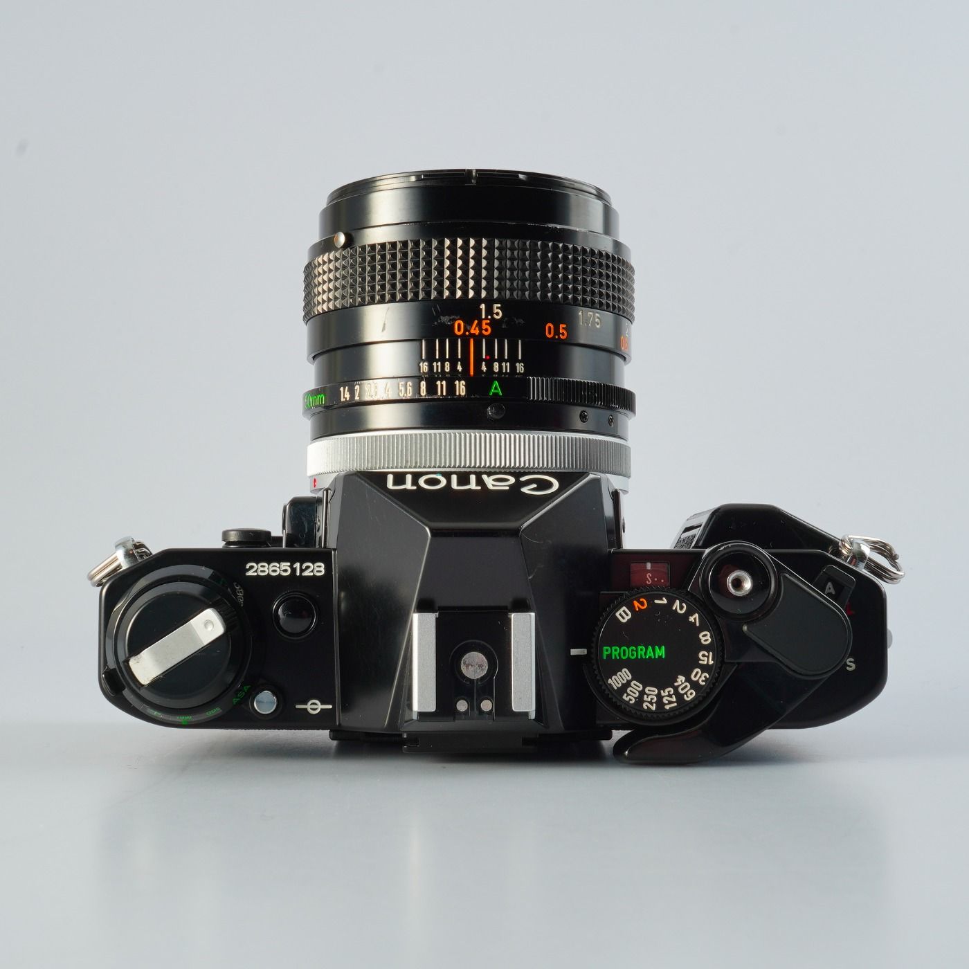 CLA'd】 Canon キヤノン AE-1 Program Black + FD 50mm F/1.4 S.S.C.