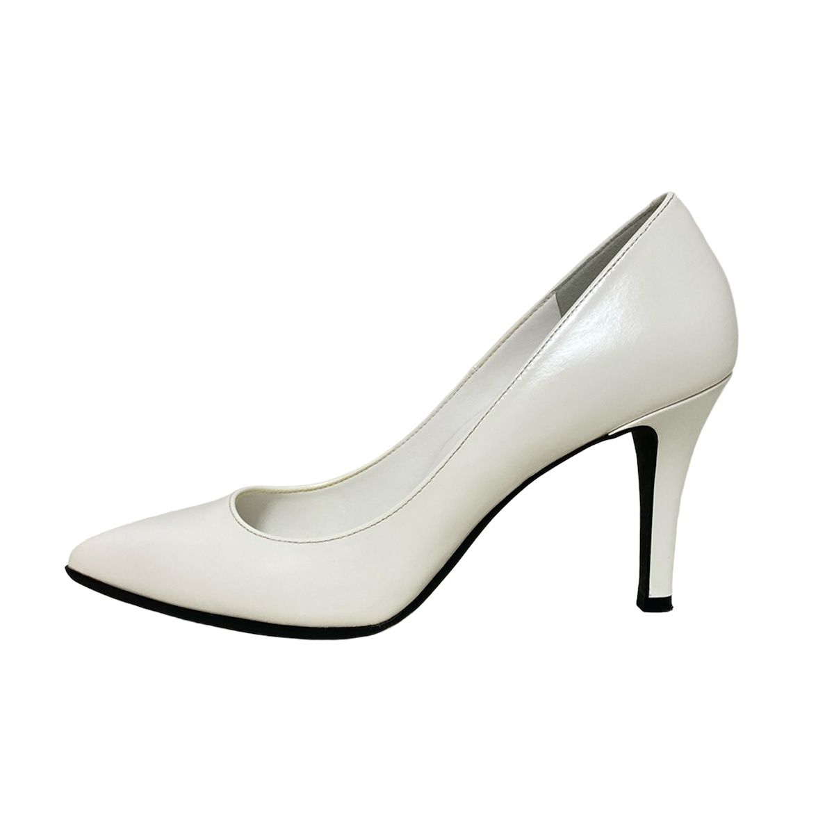 DIANA(ダイアナ) パンプス 22 1/2 レディース 白 レザー - メルカリ