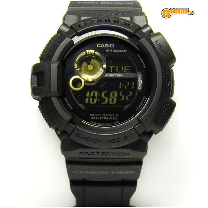 CASIO(カシオ)G-SHOCK(ジーショック)Gショック GW-9300GB-1JF ブラック 