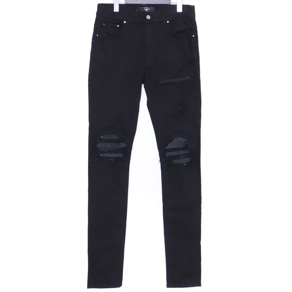 AMIRI mx1 ダメージ加工サイズ30 AMIRI MX-1 ダメージ加工 ストレッチスキニーデニムパンツ サイズ30