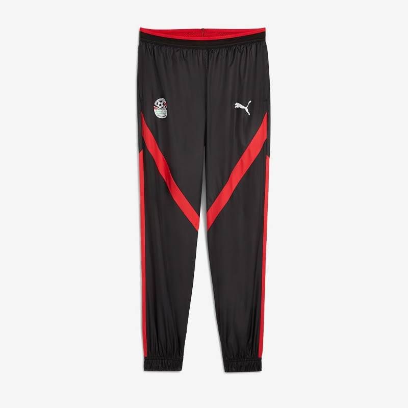 【送料無料・匿名配送】PUMA プーマ エジプト代表 2025 プレマッチ ウーブン パンツ 黒 並行輸入 新品 正規品