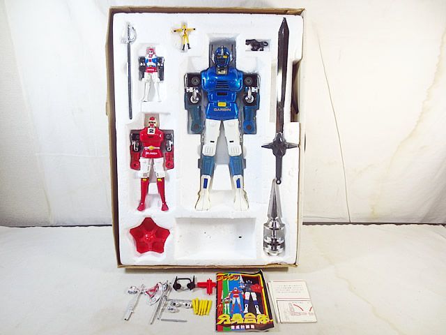 美品 ポピー 世界の超合金DELUXE 分身合体 闘士ゴーディアン