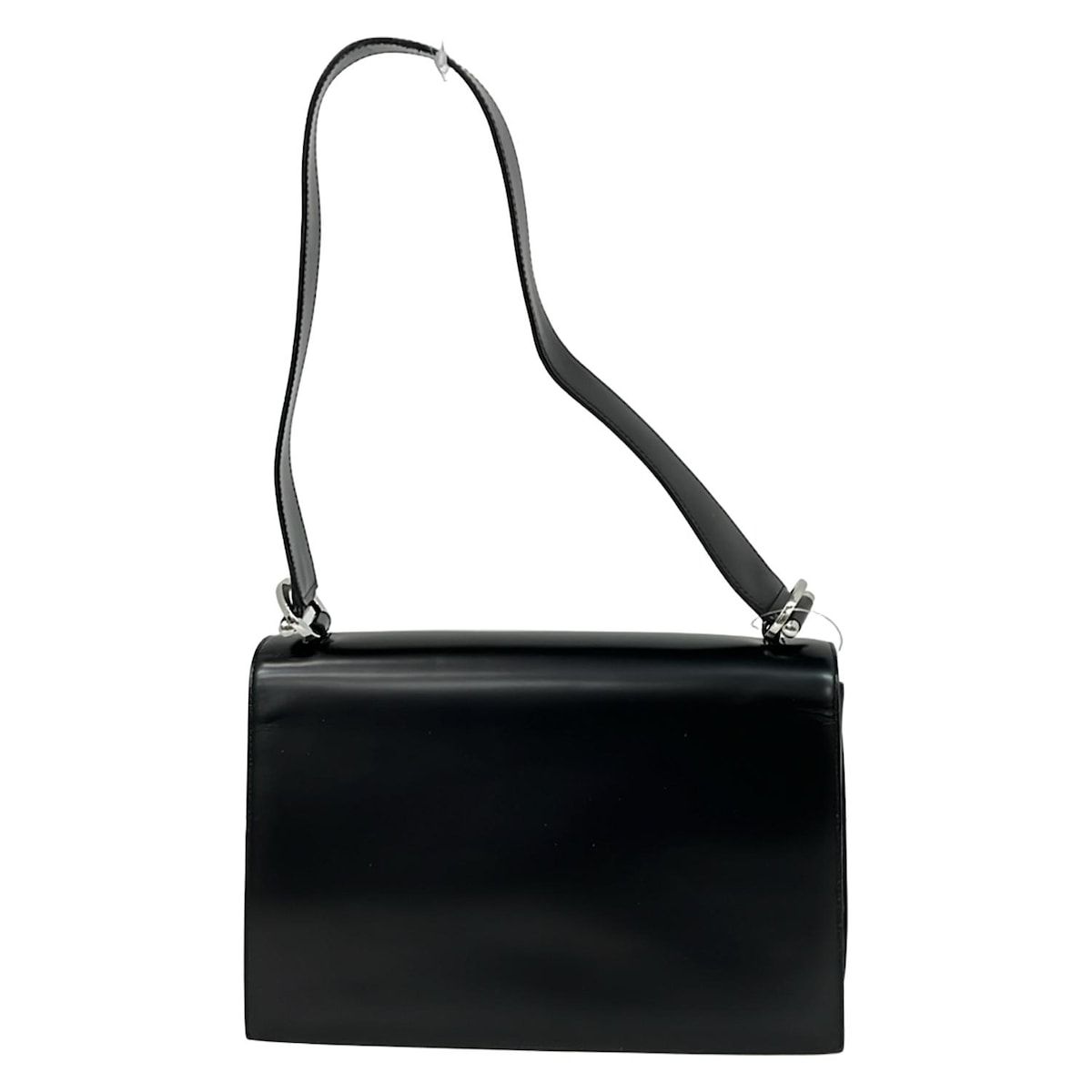 ✨未使用級✨銀座カネマツ　2way ショルダーバッグ　本革 ブラック GINZA Kanematsu(ギンザカネマツ) ショルダーバッグ美品 - 黒 レザー