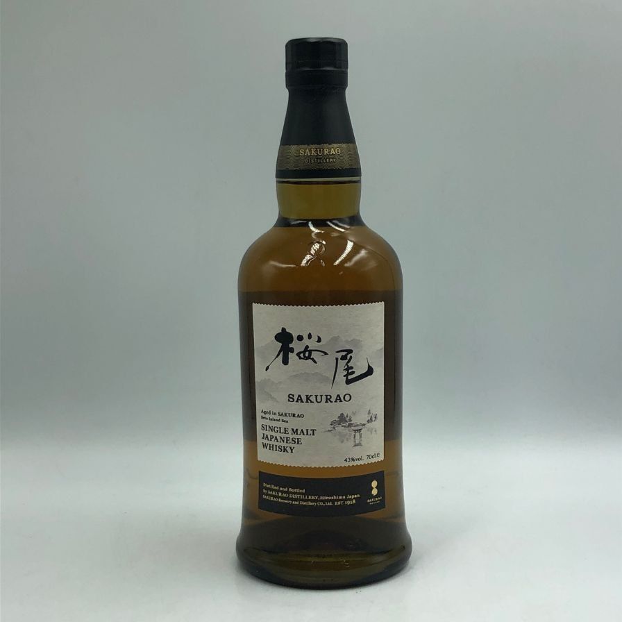 東京限定】桜尾 シングルモルト 700ml 43% SAKURAO 未開栓 - メルカリ
