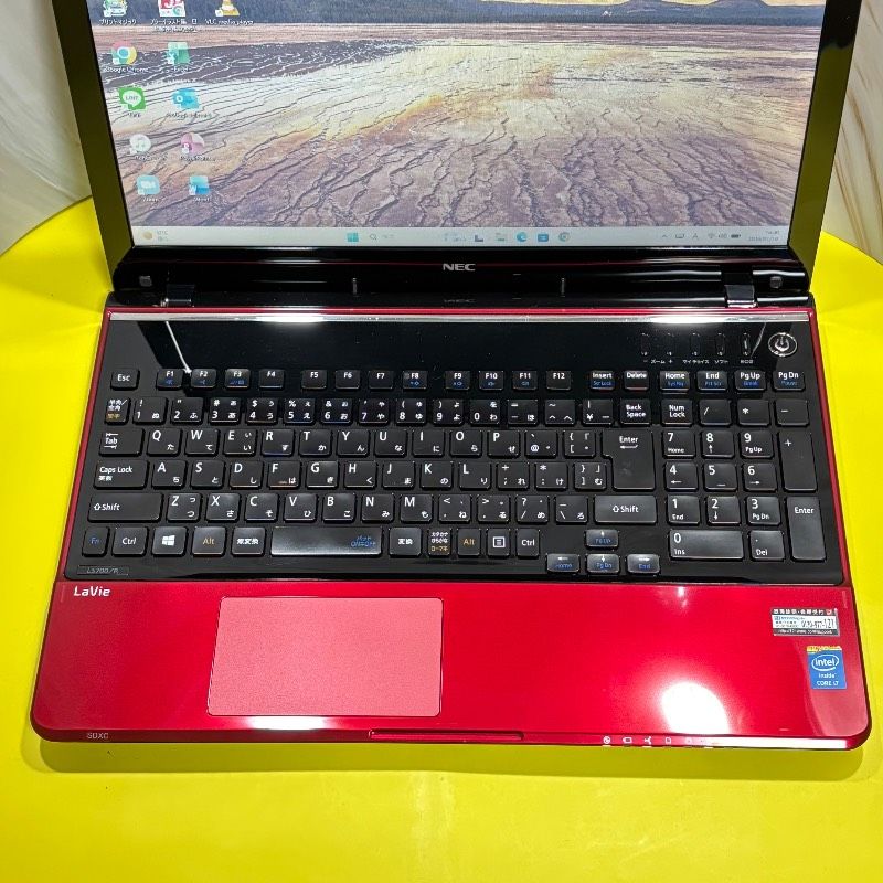 爆速Core i7✨美品✨NECノートパソコン✨メモリ8GB 新品SSD windows11