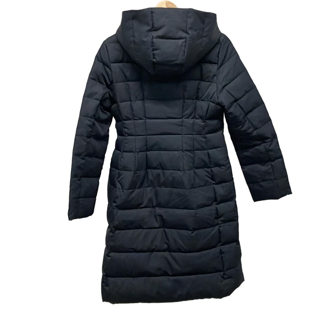 【美品】M-premier BLACK エムプルミエ ダウン コート ロング 紺 エムプルミエ ブラック M-Premier BLACK 24AW フォックスファー