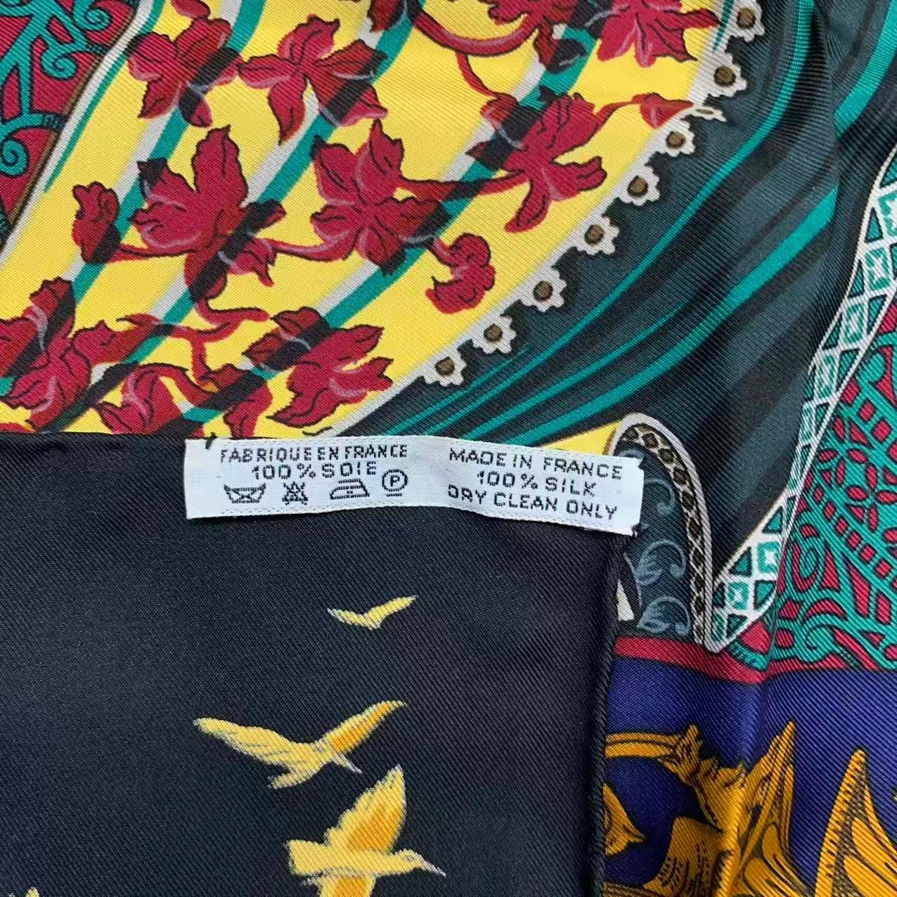 極美品 HERMES エルメス カレ90 L ATLANTIDE アトランティス大陸