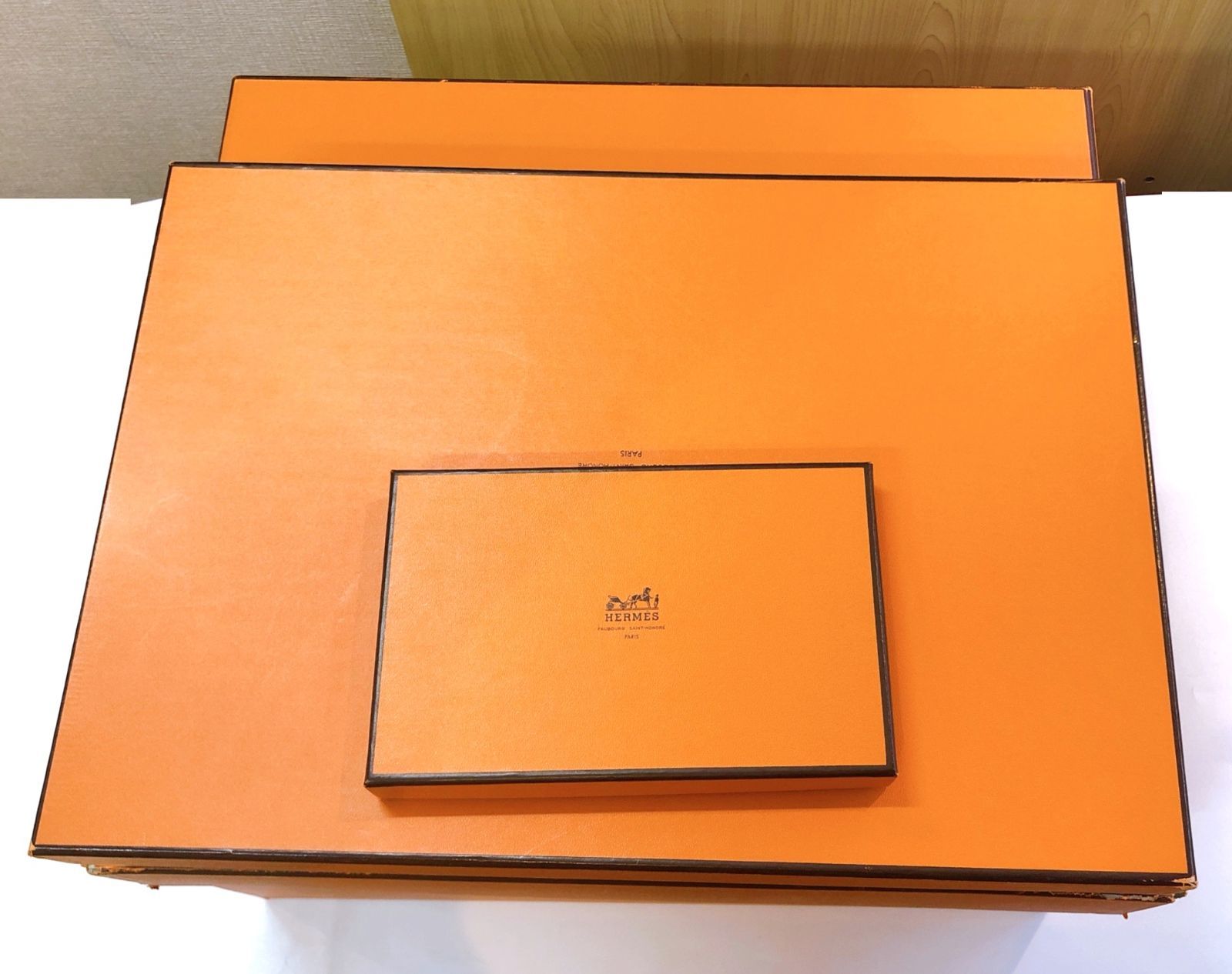 3634】エルメス 空箱 035 特大ボックス 他2点 バーキン35 ケリー35