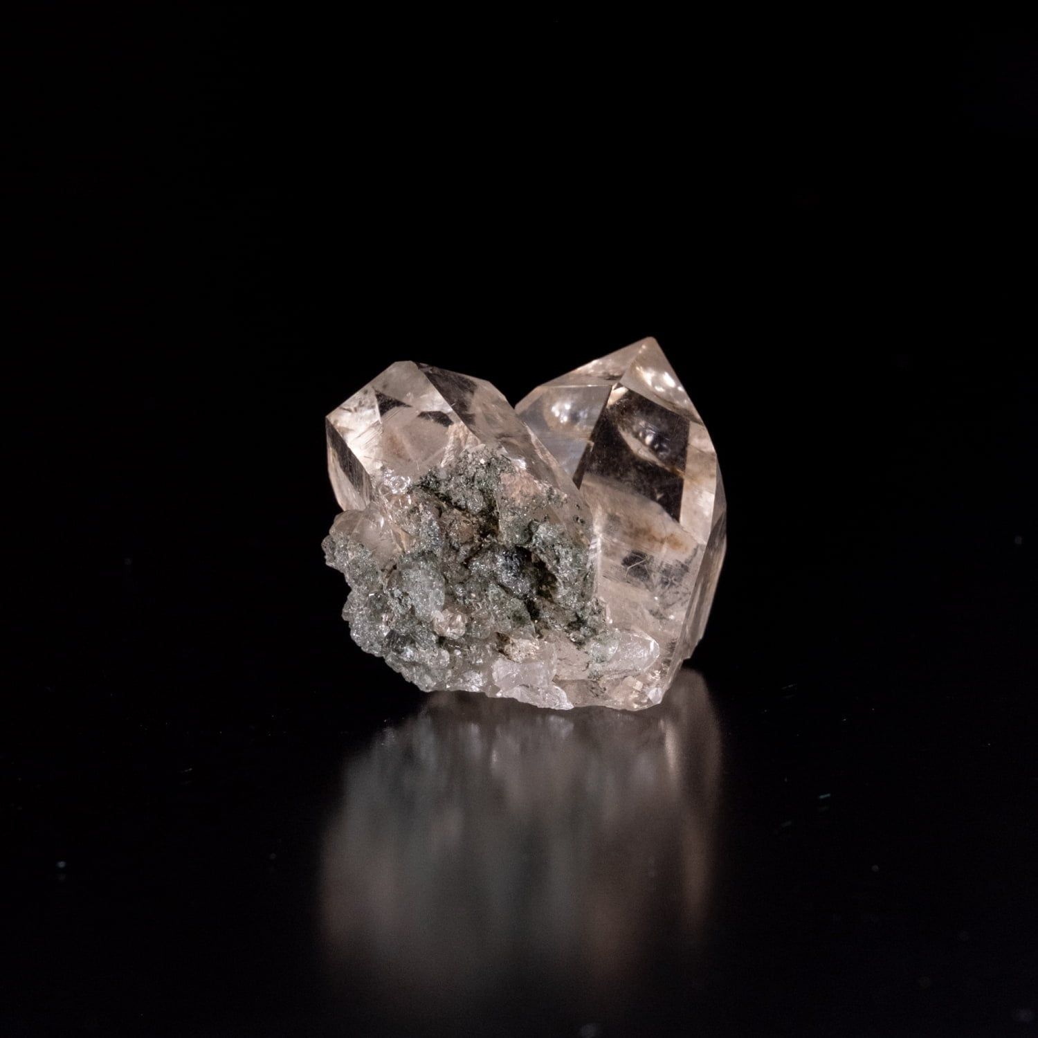 一点物】 ヒマラヤ水晶原石 【28g】クラスター・透明・セルフヒールド