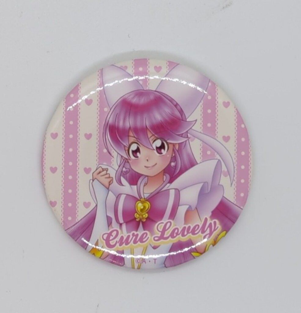 東映アニメーション 全プリキュア展 限定缶バッジ キュアラブリー