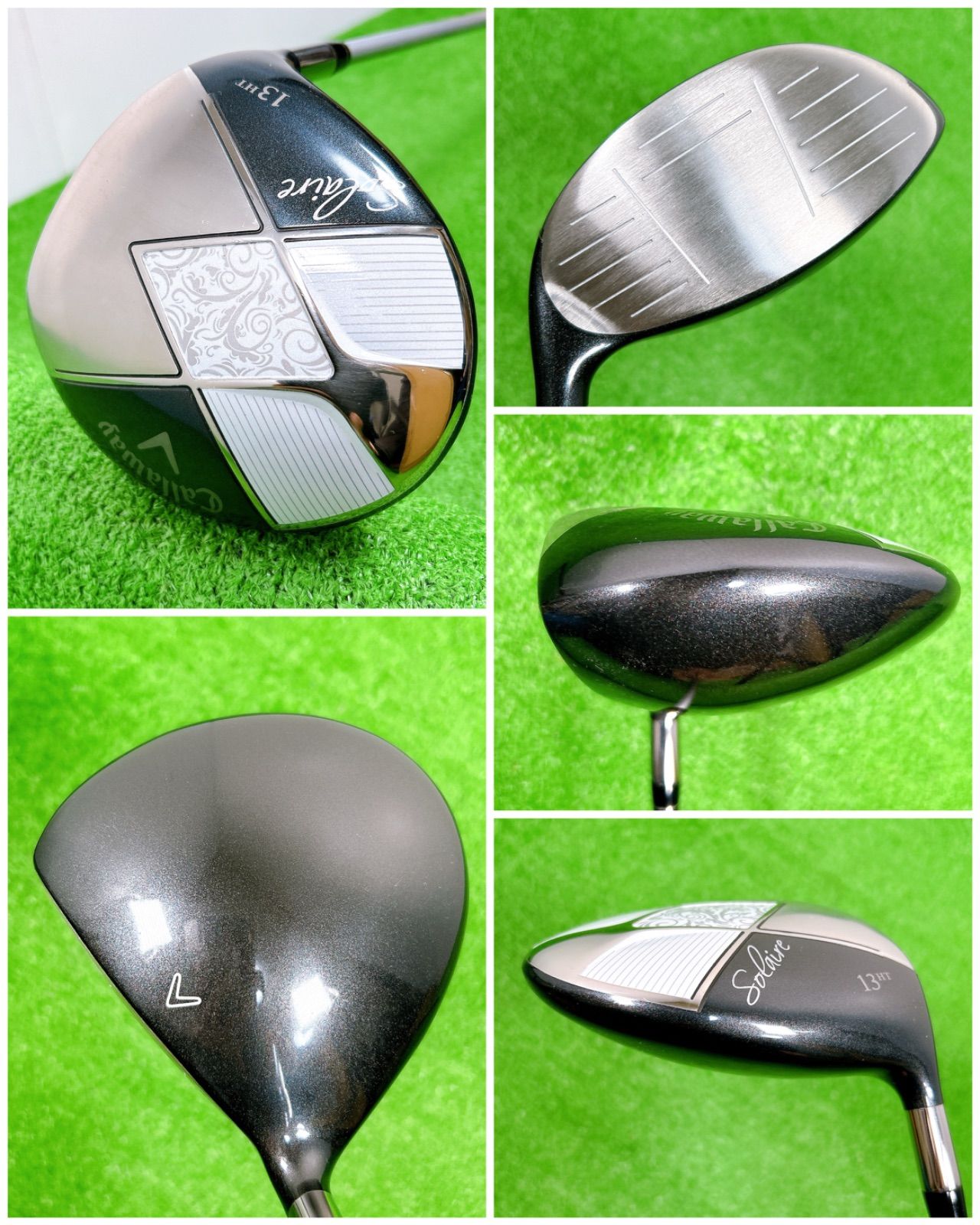 美品 キャロウェイ ソレイユ レディースクラブセット 8本 L 初心者